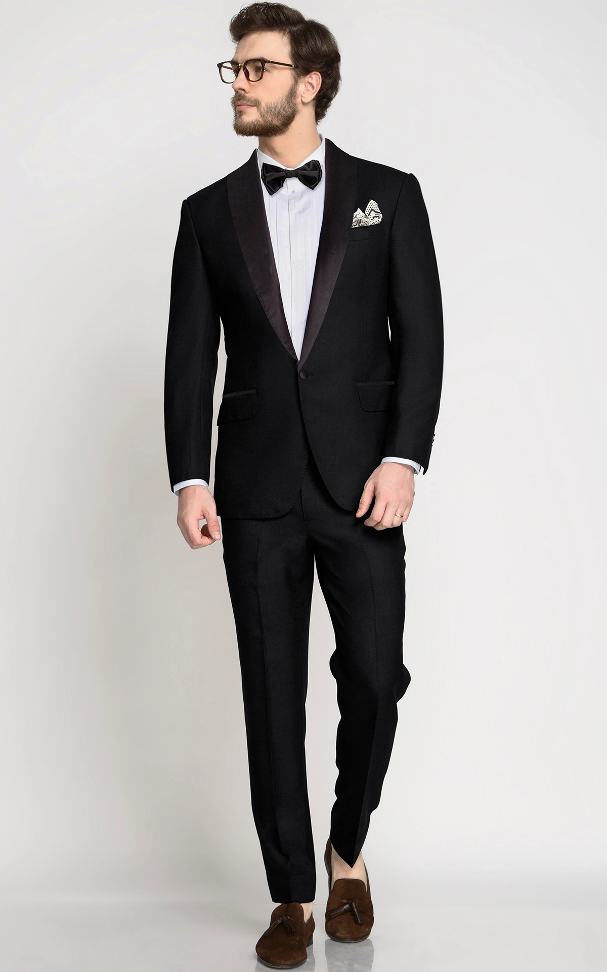 Deep Black Vegan Tuxedo