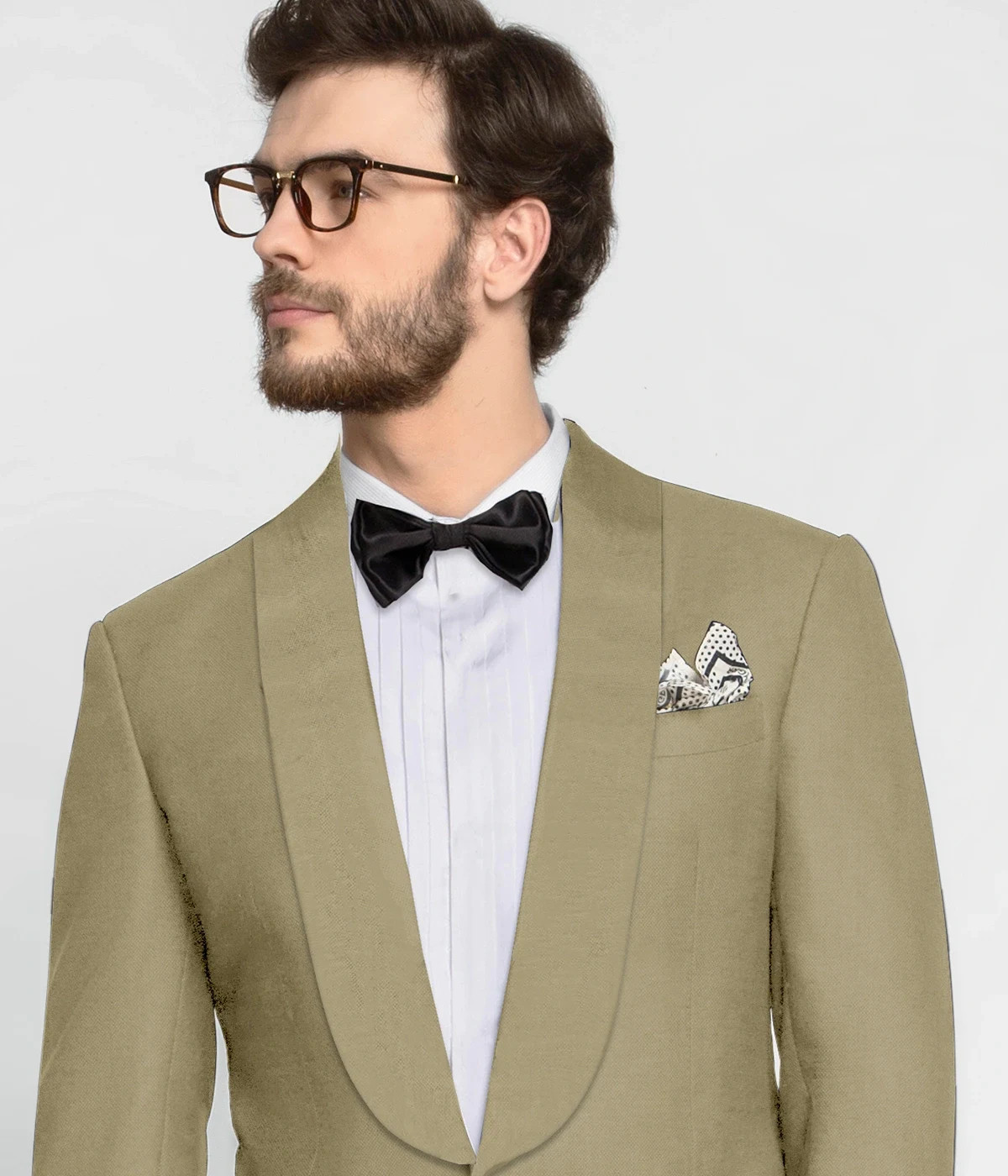 Spring Green Wool Tuxedo-1