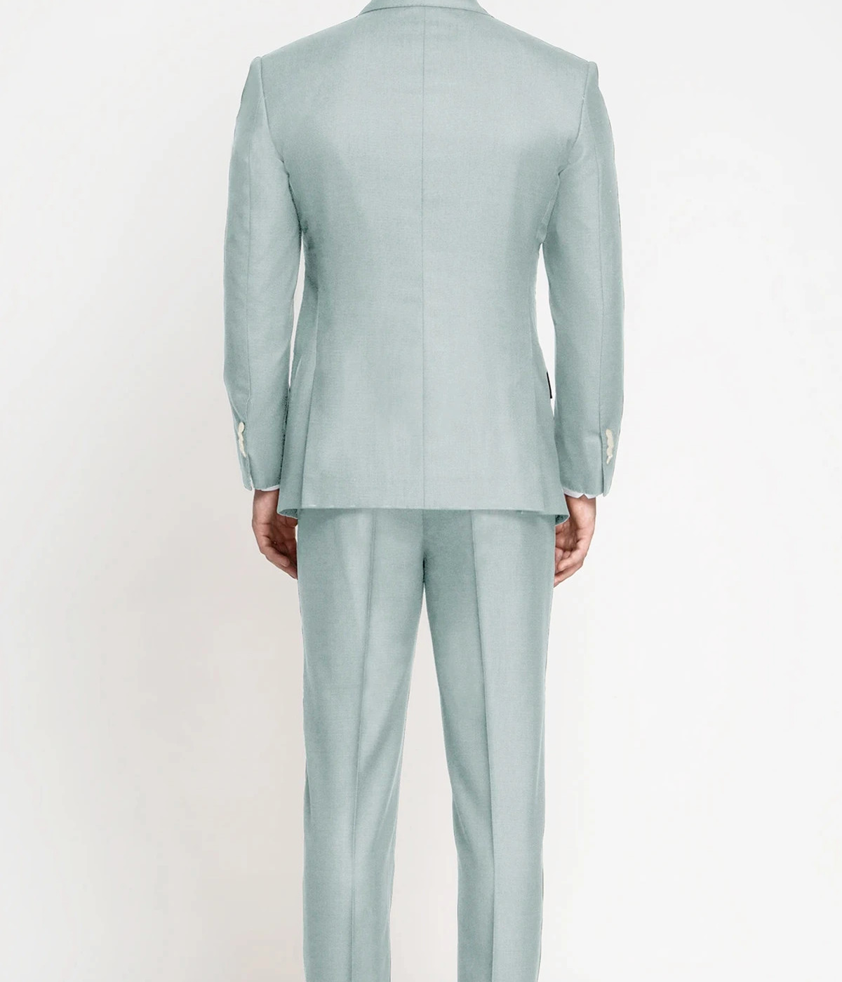 Florence Sky Blue Wool Tuxedo- view-1