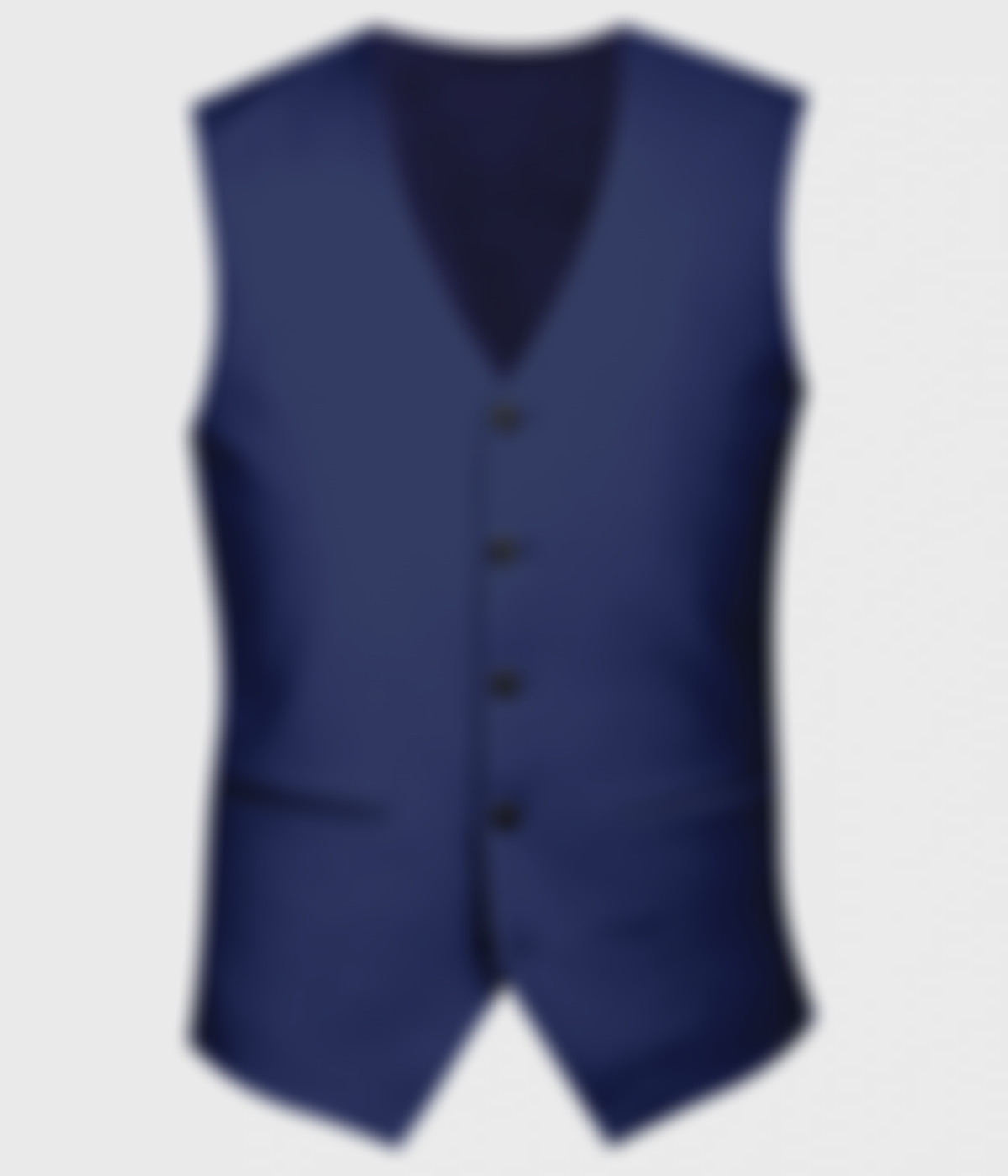 Phoenix Royal Blue Wool Vest-1