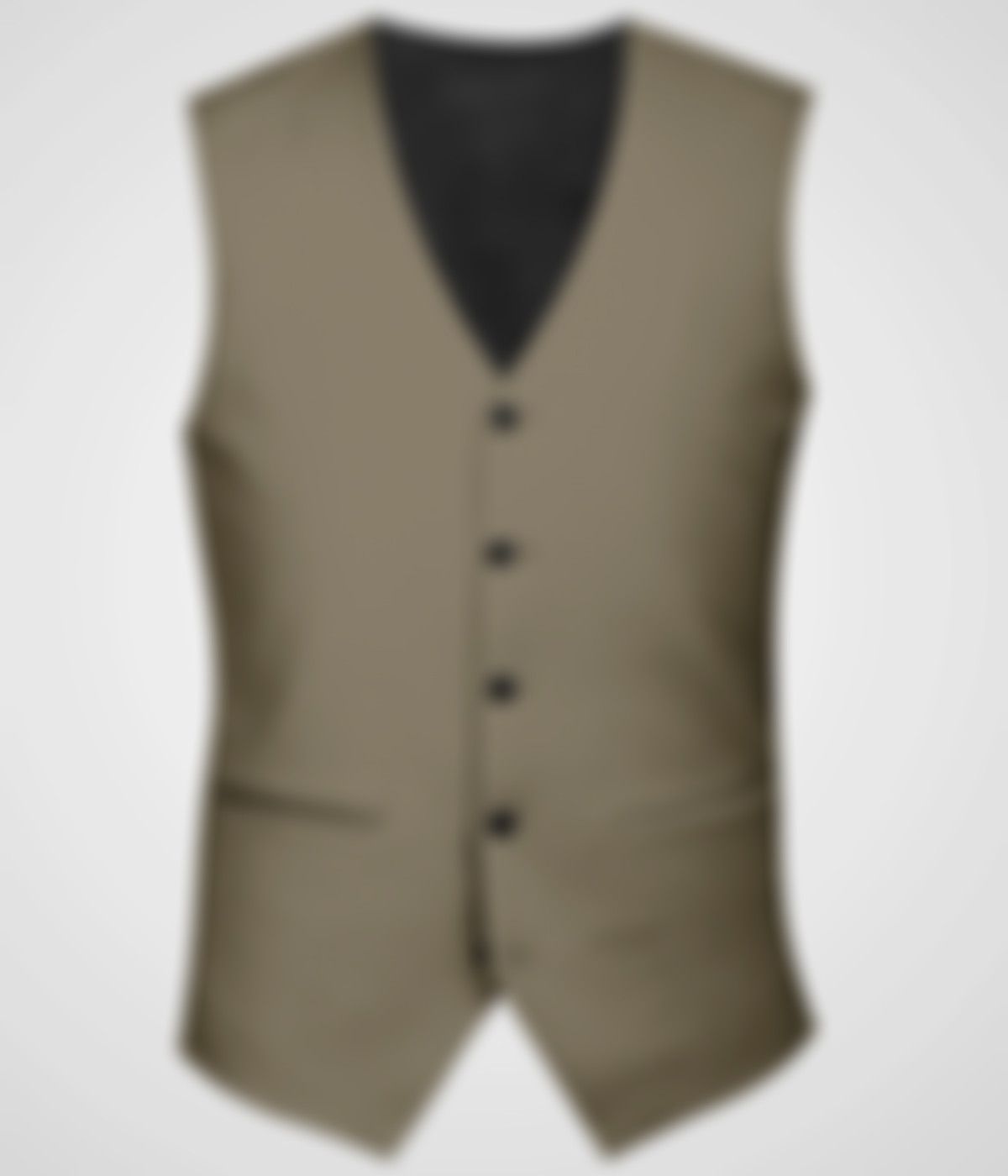 Pittsburgh Steel Brown Wool Vest-1