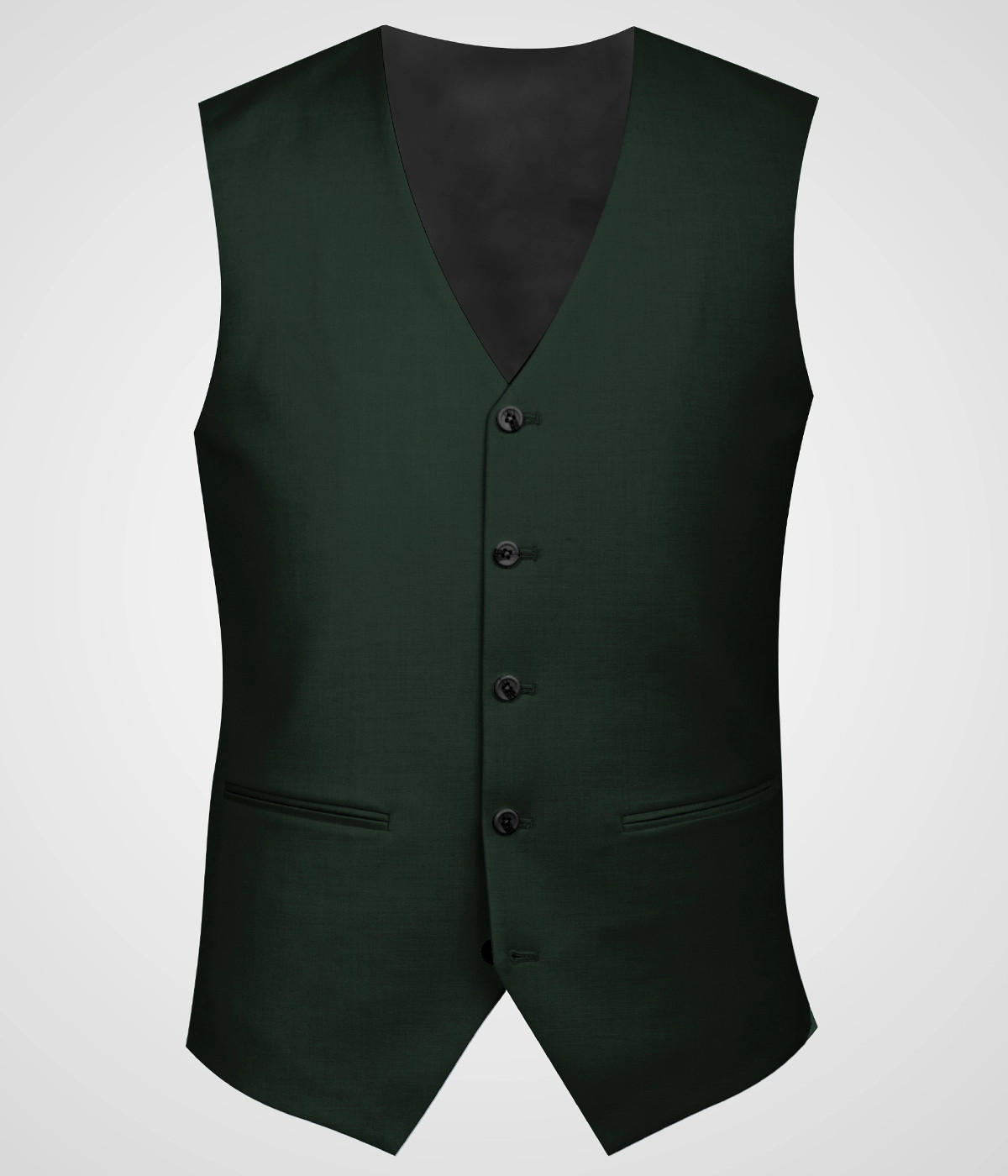 NOS Gaeltarra West Country Green Wool V top Neck Vest - Sz M