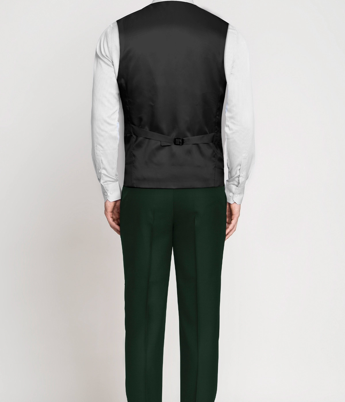 Emerald Green Wool Vest- view-1