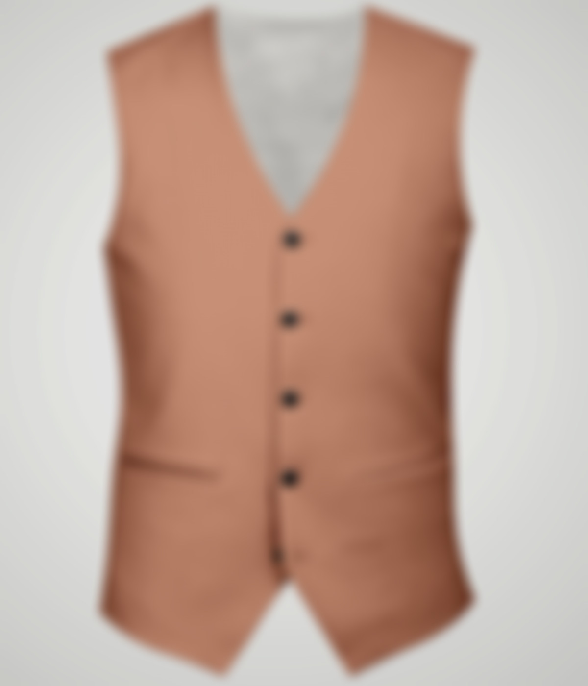 Sedona Pastel Rust Wool Vest-1
