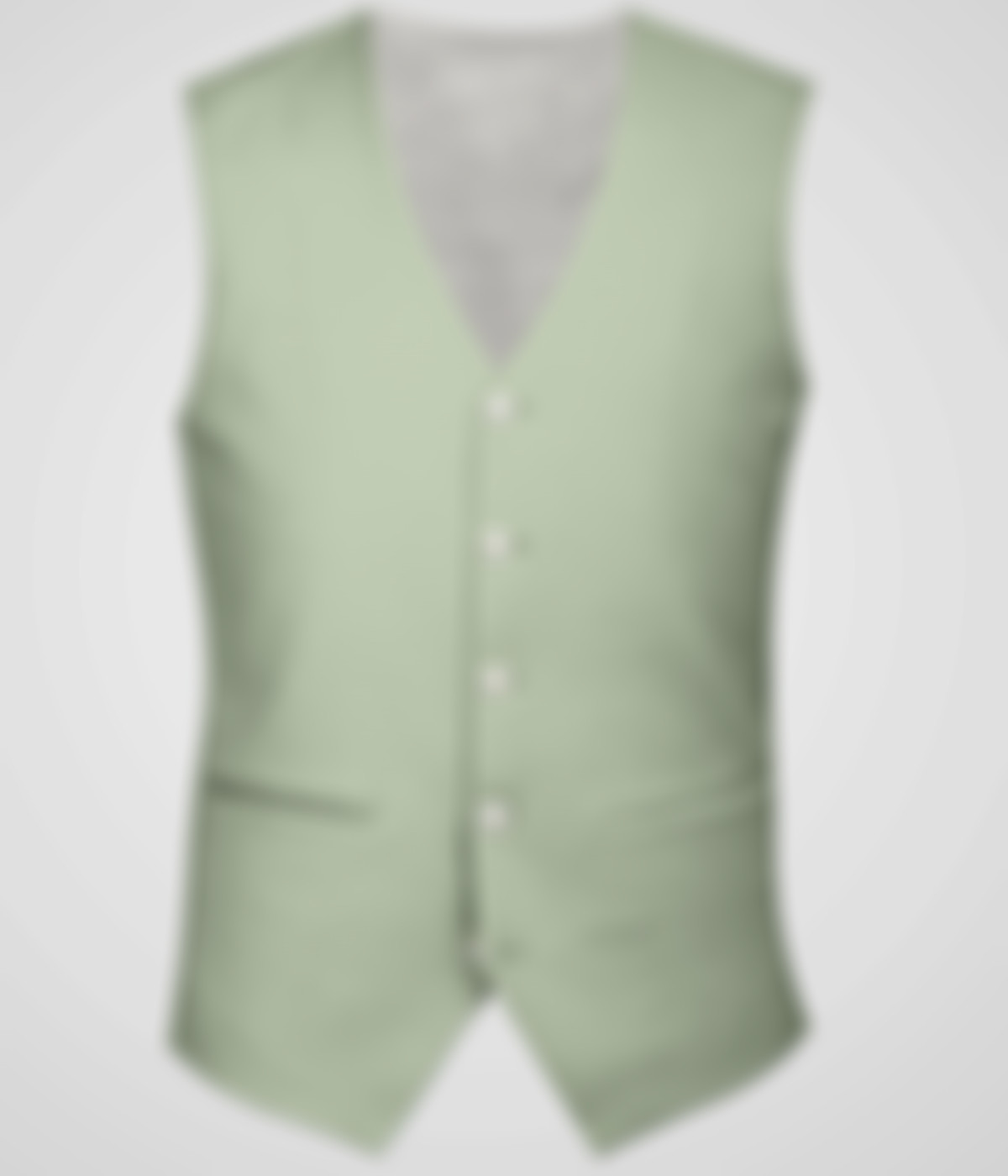 Dusty Sage Green Wool Vest-1