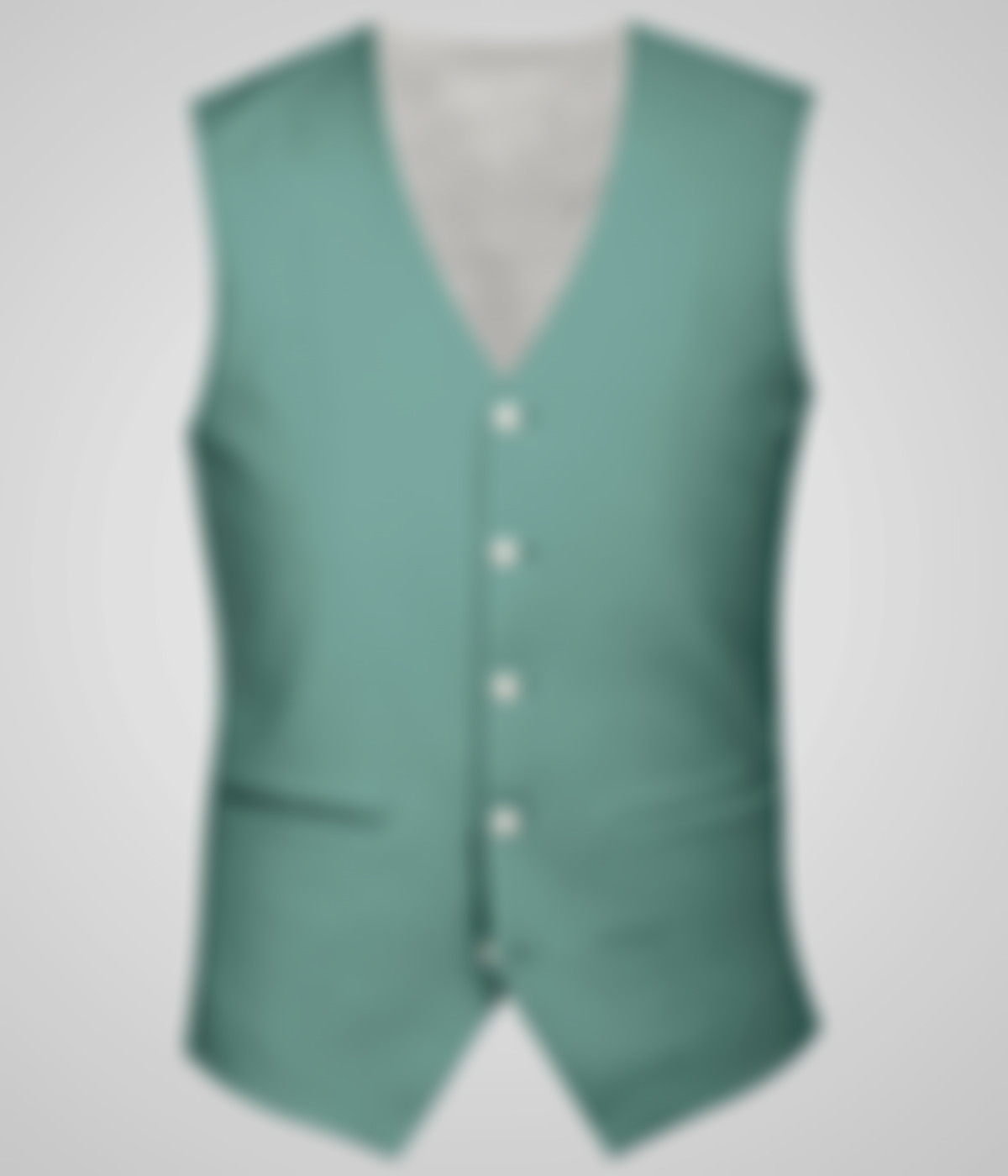 Sage Mint Green Wool Vest-1