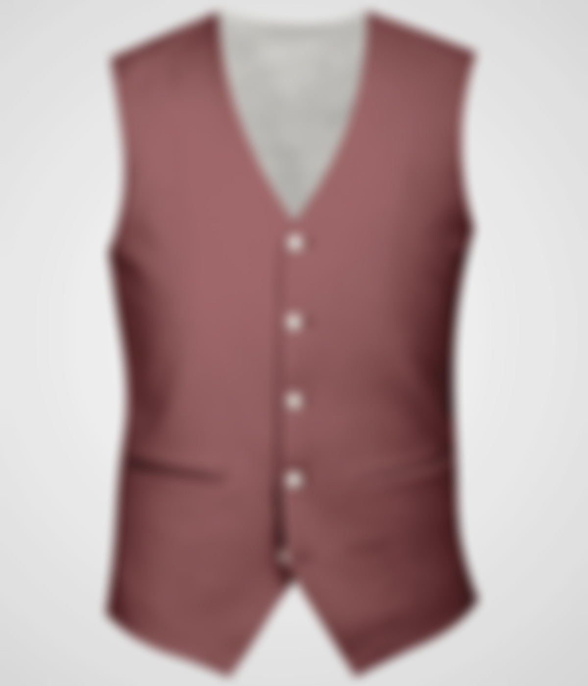 Portland Dusty Rose Wool Vest-1