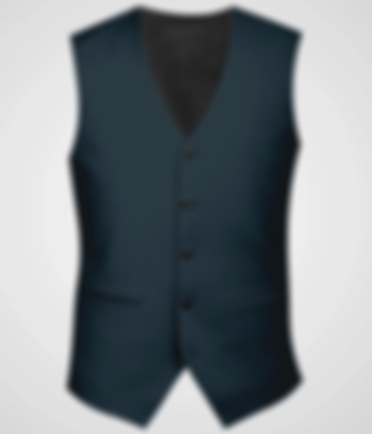 Teal Green Wool Vest-1