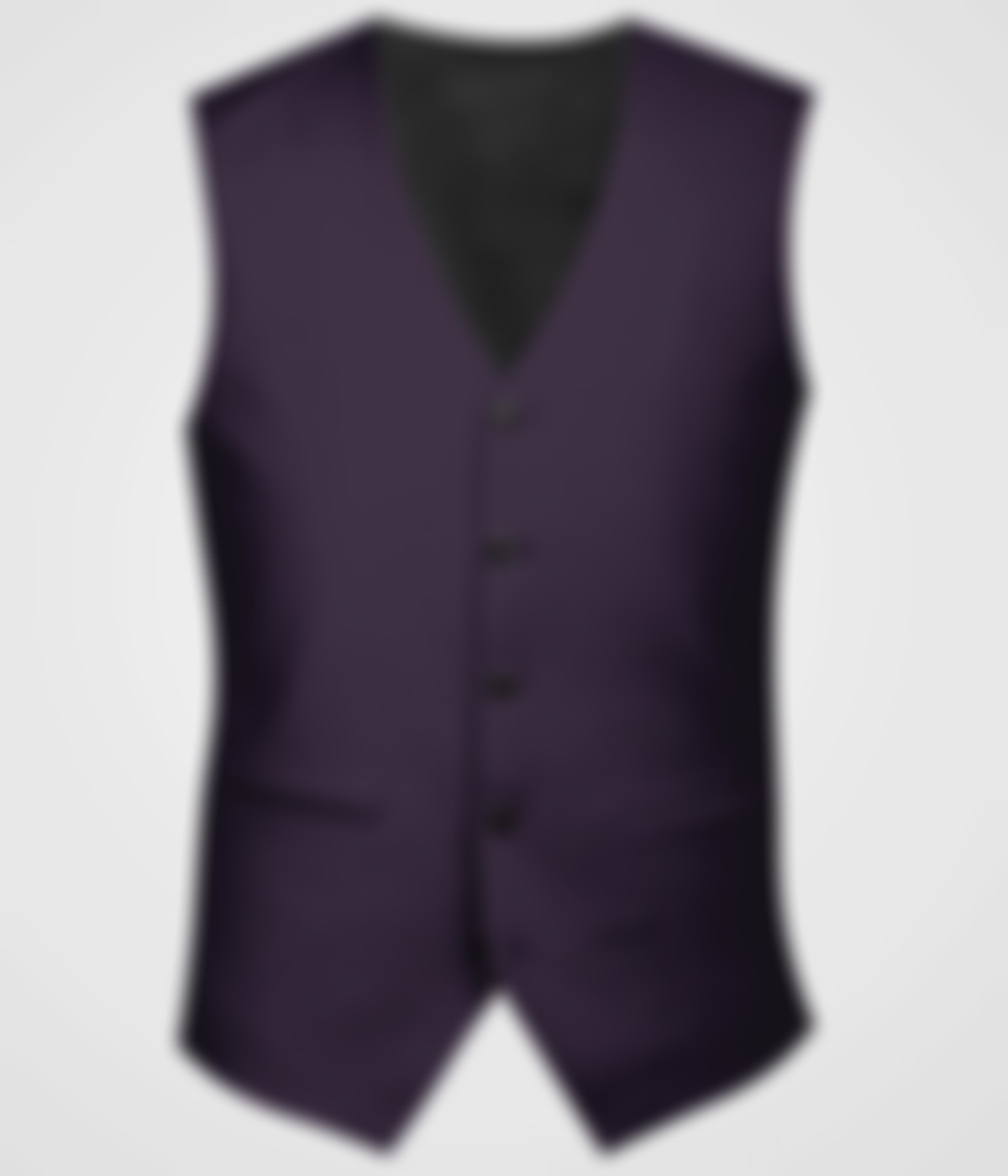 Deep Purple Wool Vest-1
