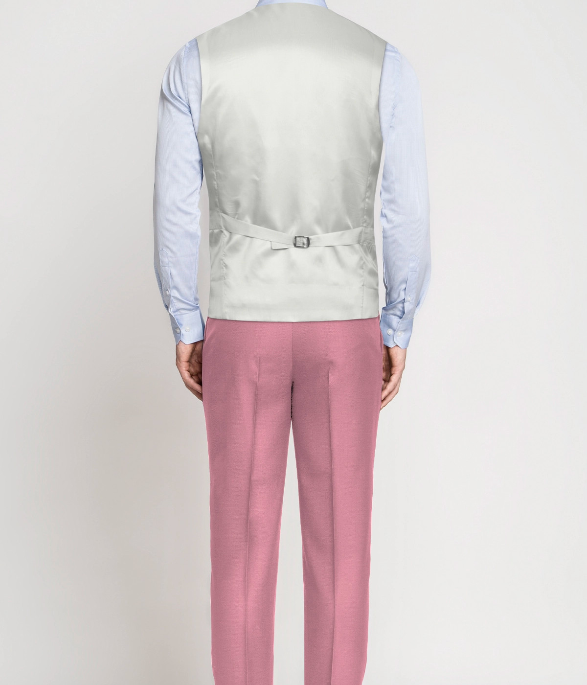Portofino Pink Wool Vest- view-1