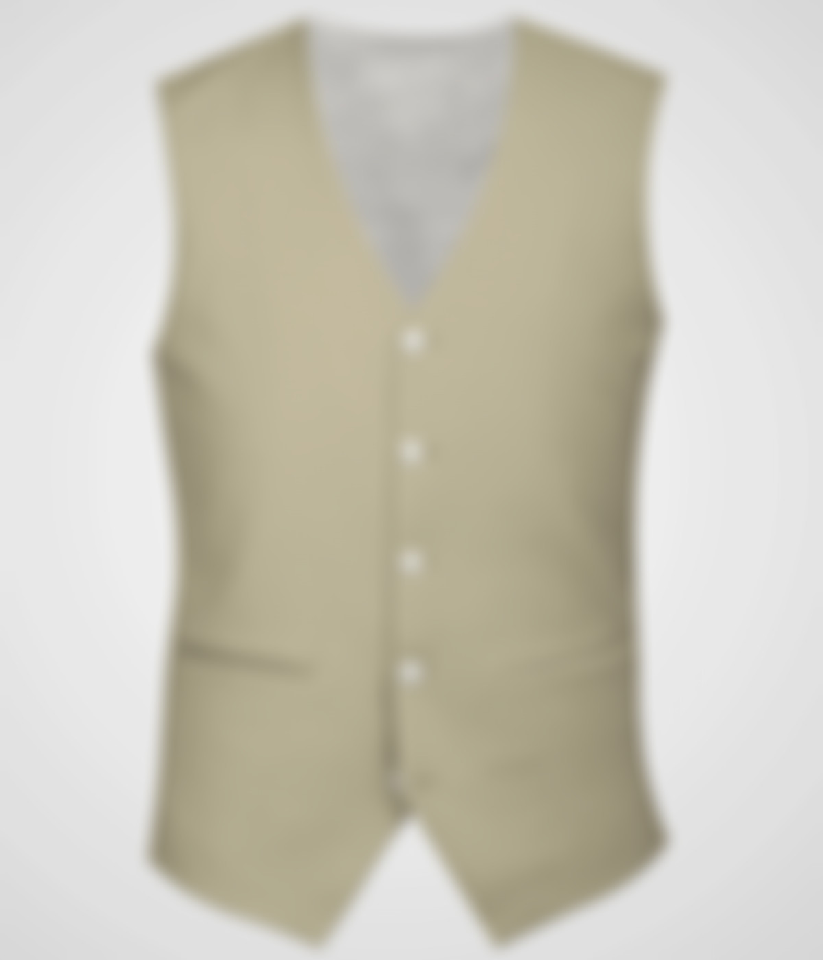 California Khaki Wool Vest-1