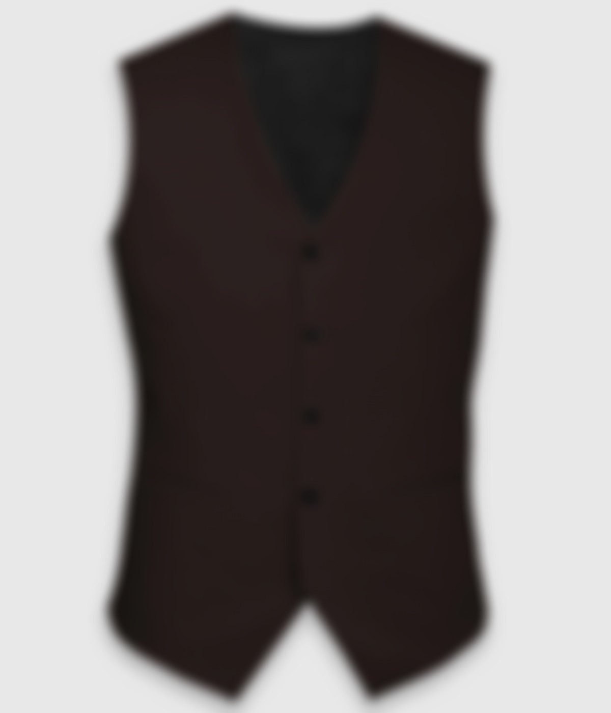 Chocolate Brown Cotton Vest-1
