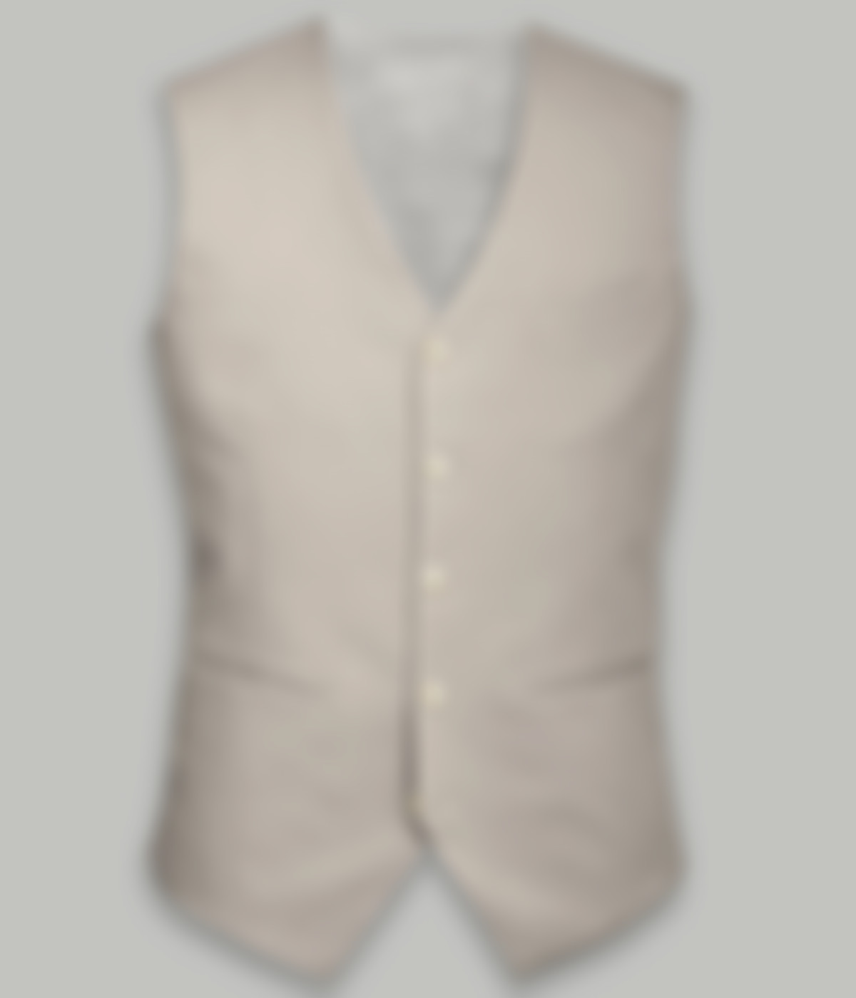 Muted Beige Cotton Vest-1