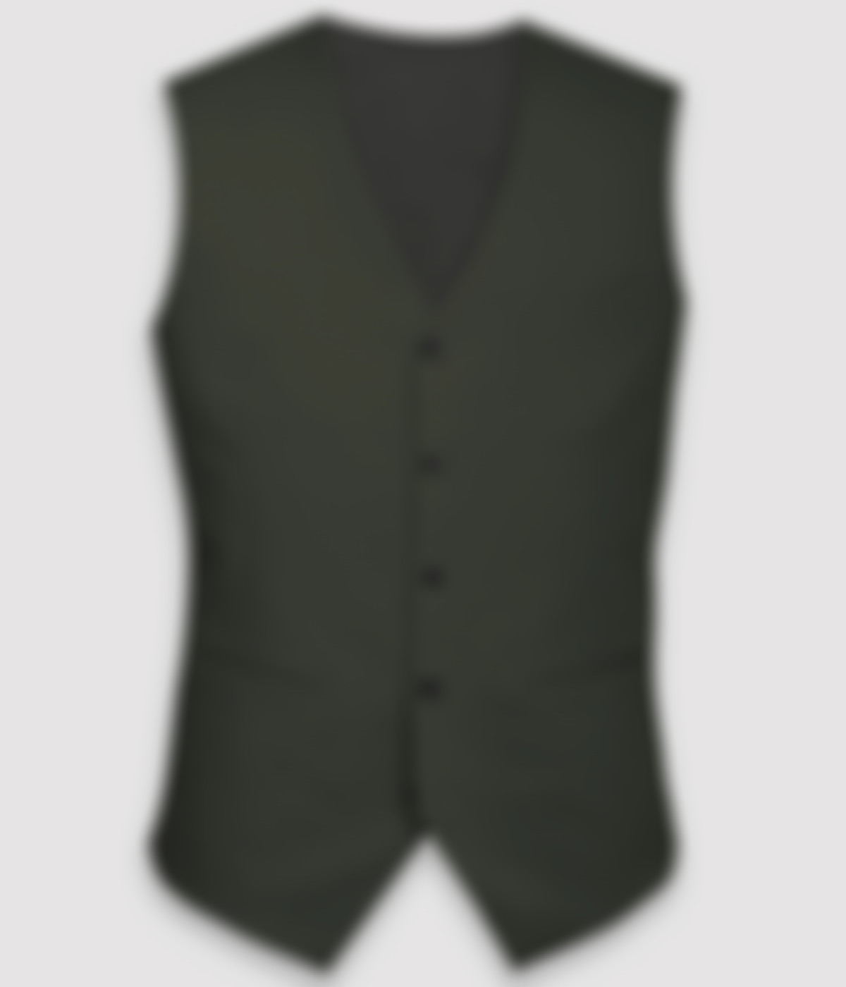 Olive Green Cotton Vest-1