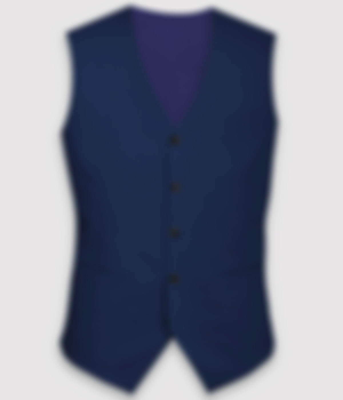 Royal Blue Cotton Vest-1