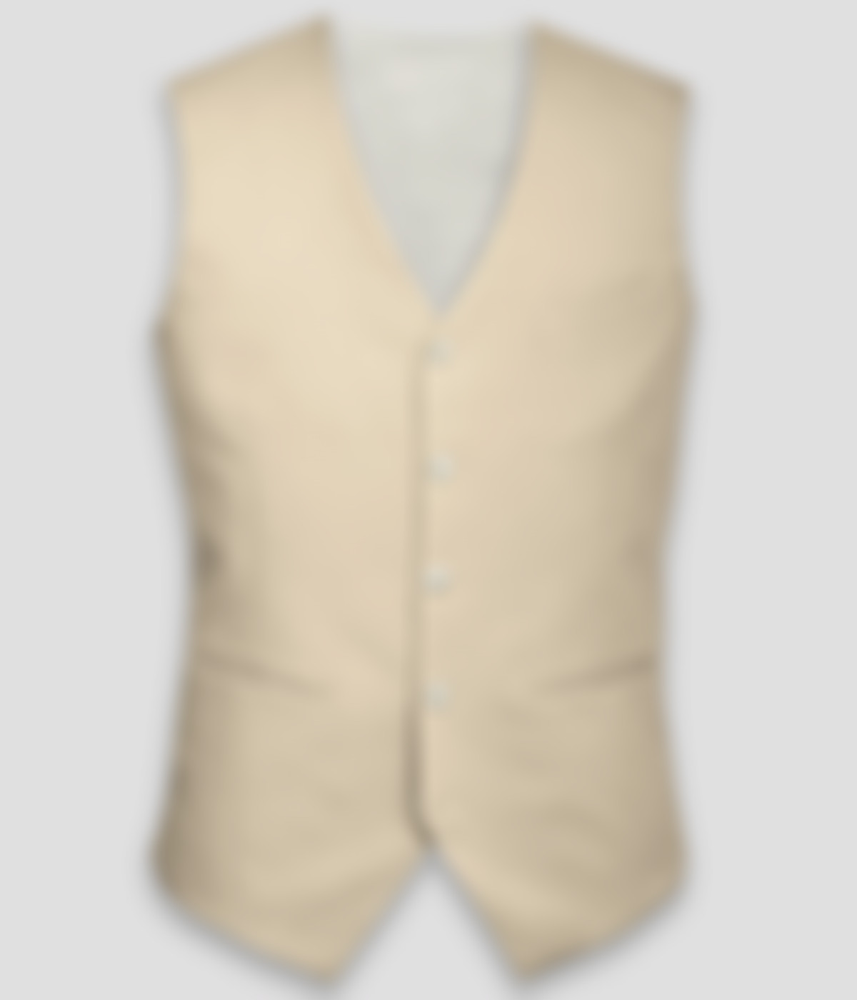 Khaki Cream Cotton Vest-1