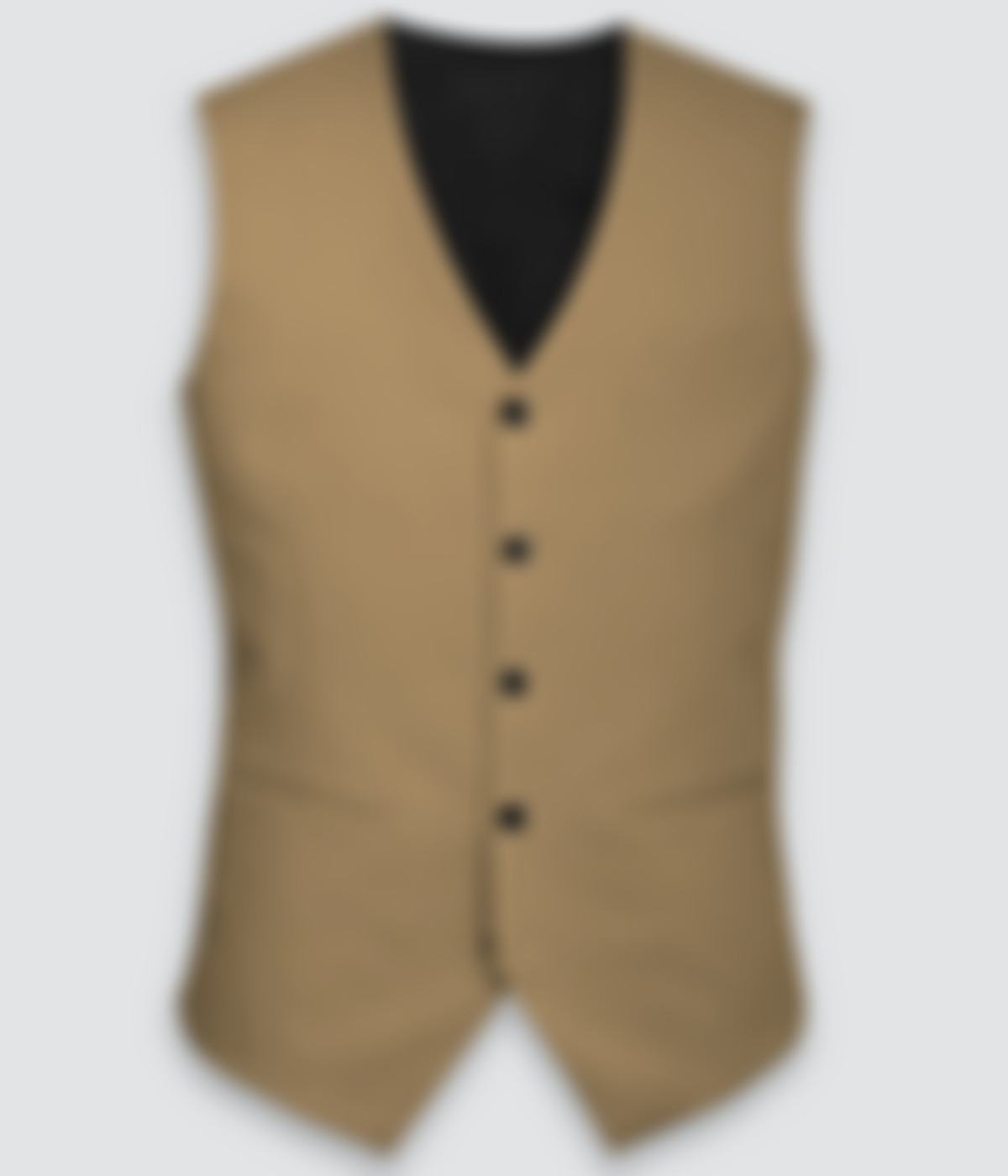 British Khaki Cotton Vest-1