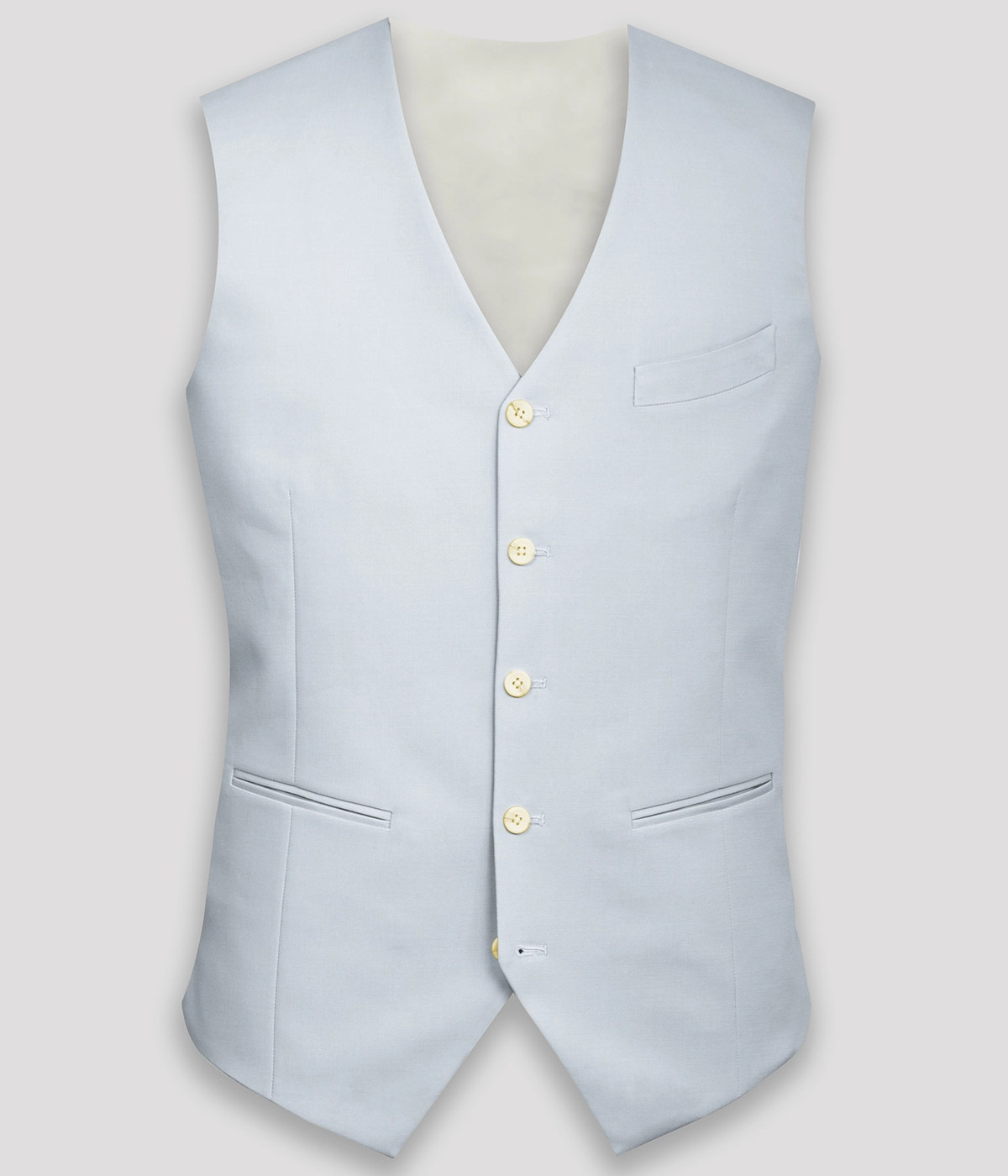 Florida Sky Blue Cotton Vest-1
