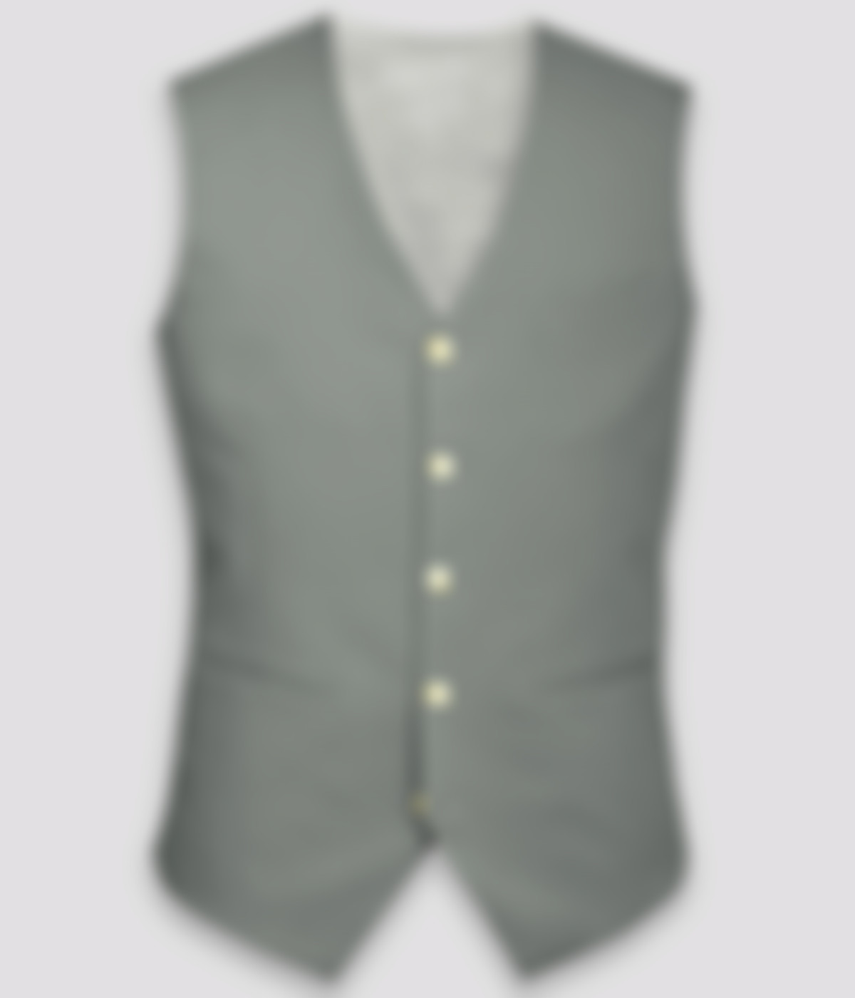 Moss Green Cotton Vest-1