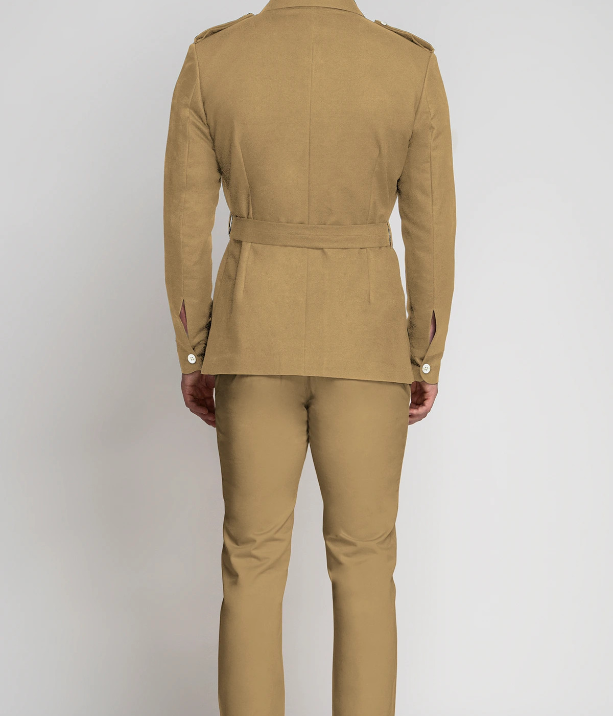 British Khaki Military Suit- view-1