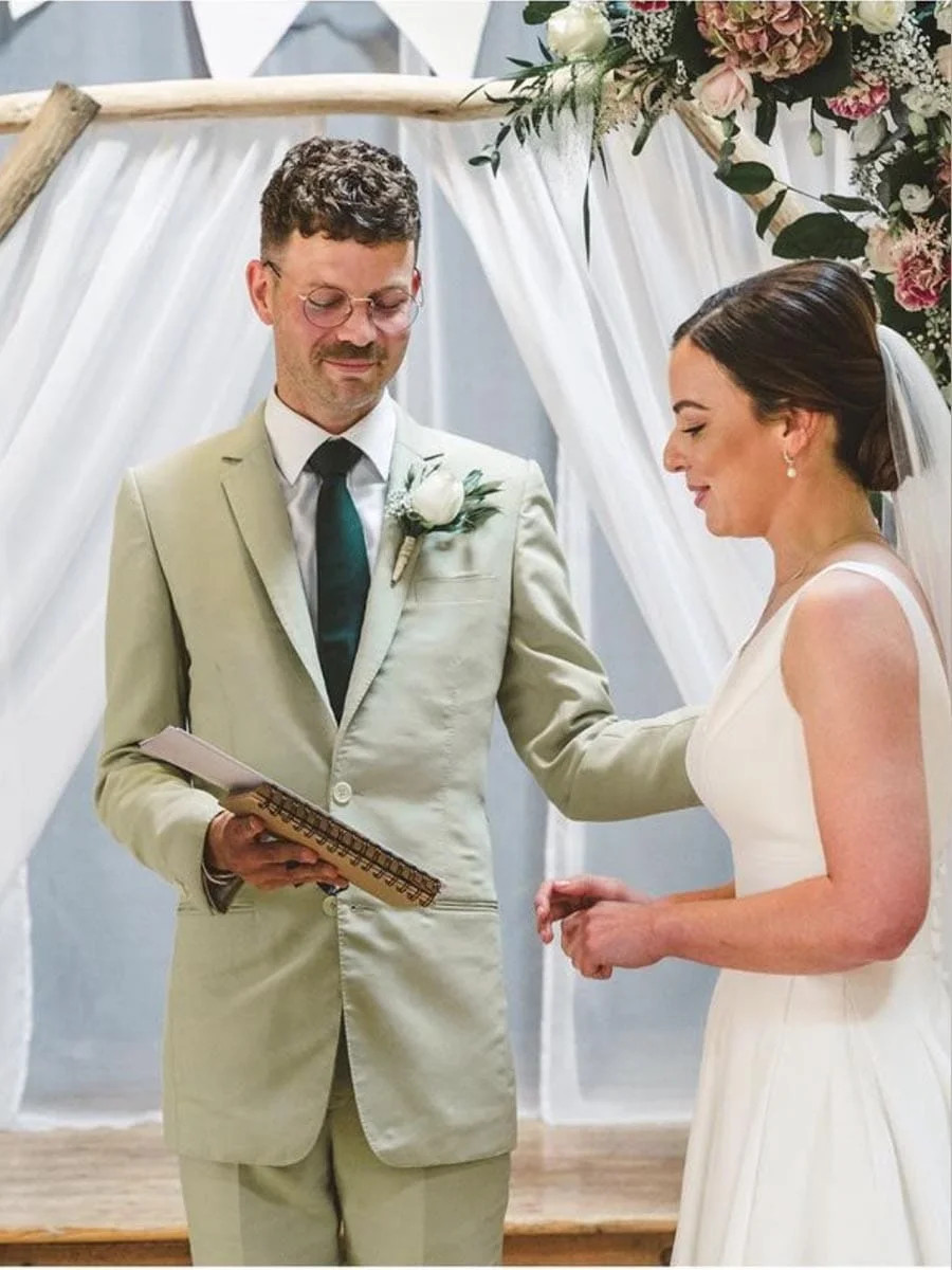 sage wedding by hangrr